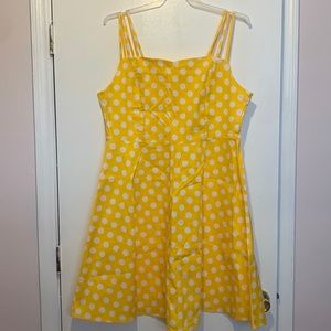Polka dot swinger style dress. Never worn. Size XXXL